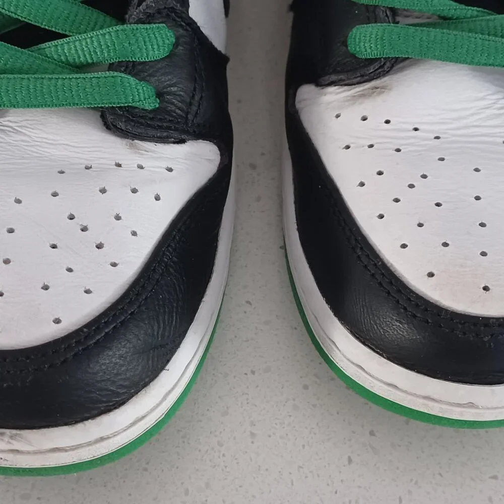 NIKE SB Dunk Low Pro - men's size US 11 - classic green black white - Picture 7 of 16